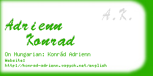 adrienn konrad business card