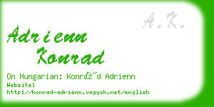 adrienn konrad business card